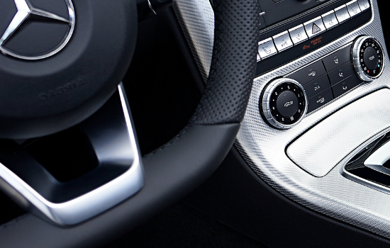Interior vehículo Mercedes